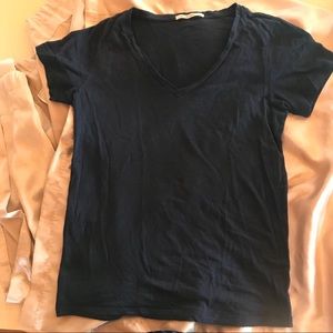 2/$10 Navy blue Marine Layer v-neck t-shirt